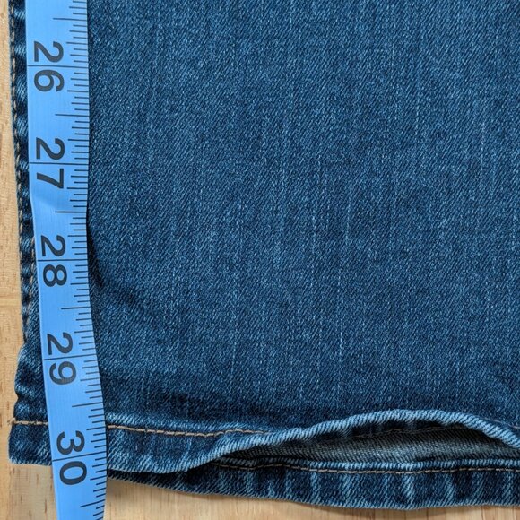 Calvin Klein Jeans Mens 40x30 Blue Straight Leg Stretch Denim Pants - Picture 12 of 12